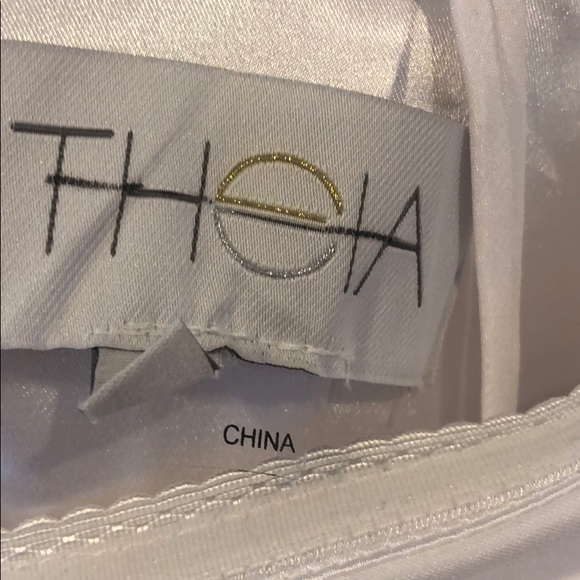 BHLDN Theia Trinity White Jumpsuit NWOT - Picture 7 of 9